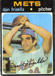 1971 Topps Baseball Cards      104     Dan Frisella